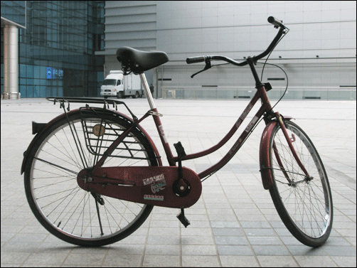 숙녀용 자전거 '튤립'. 1993년 엑스포 기념 자전거다.