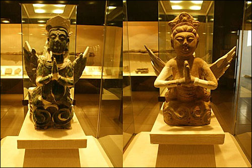 서하왕릉에서 발굴된 인두신조는 서하가 티베트 밀교까지 받아들인 다원적인 문화였음을 보여준다.