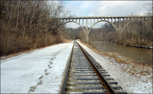 운하와 강 투어를 위해 마련된 철도.
