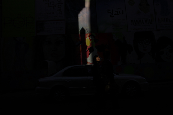  정영숙 in the City 1 Light jet print 50 * 76cm 2008 