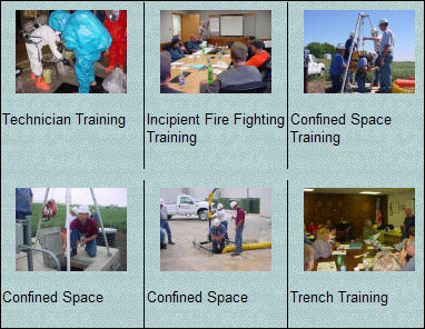 외국 검색사이트에서 '밀폐공간(confined space)'을 검색하면 아주 쉽게 여러 가지 훈련과정과 관련 컨설팅업체가 활약하는 것을 볼 수 있다. 사진은 http://www.ossllcsafety.com/photos. 화면 캡처. 