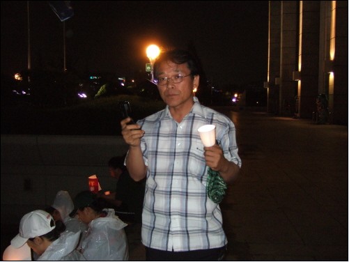 KBS 현상윤 PD, 요즘 그는 촛불문화제에 매일 참석한다고 한다.
