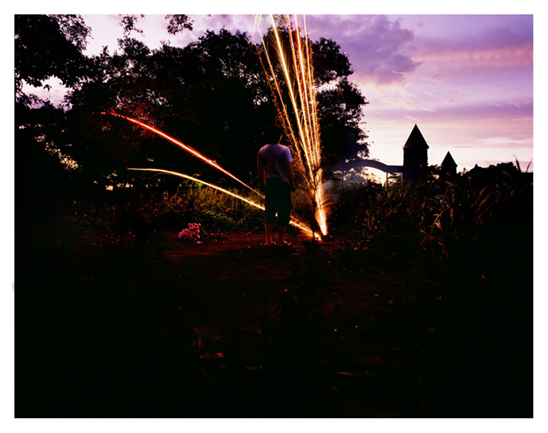  Tenseless-2,Fire works,2007, 125x100cm, C-print