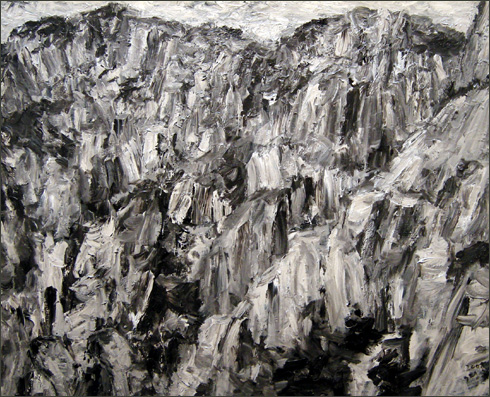  '나한(羅漢)' 캔버스에 아크릴 130×162cm 2008