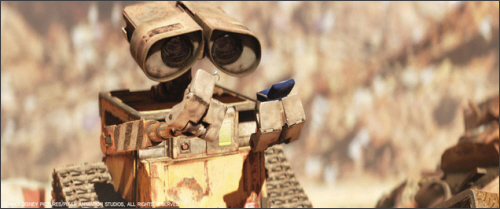 월·E 월·E는 쓰레기더미가 돼 버린 지구에 남아 쓰레기정리를 하는 로봇이다. 로봇에게 인격을 불어넣고 사랑하도록 하는 앤드류 스탠튼 감독의 기교가 돋보인다.