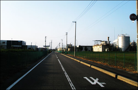 도야마 생태산업단지. 7개 기업이 입주해 있다.