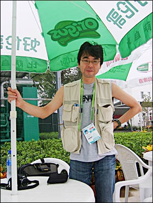 일본 <닛칸스포츠> 야마구치 기자.