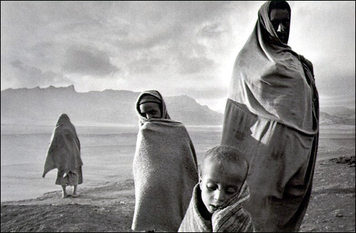 코렘캠프의 피난민들, 에티오피아, 1984