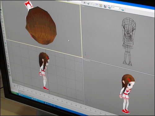 컴투스가 개발한 골프게임 '포츈골프'는 국내 3D 모바일 게임의 대표작이다. 