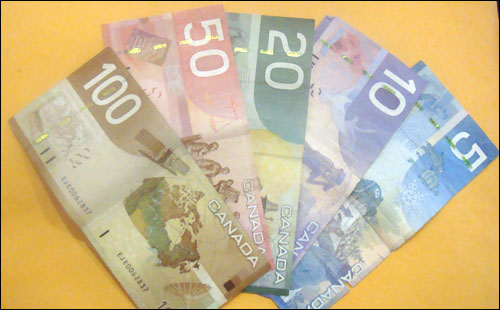 캐나다 달러.