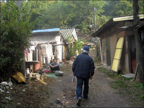  서울 강서구 화곡본동 산 42번지 판자촌 '초록마을' 전경