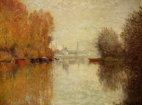 (Autumn on the Seine at Argenteuil), 1873, Private Collecion
