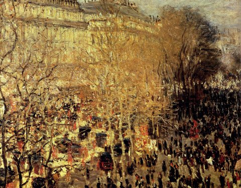 모네(Claude Monet, 프랑스, 1840~1926), 1873, Pirvate Collection 