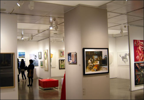 신세계백화점신관 12층 신세계갤러리에서 열린 프리뷰(현대미술)전시회