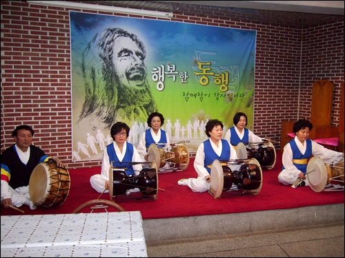 홍익교회 국악찬양단 '천둥'  사물놀이 공연