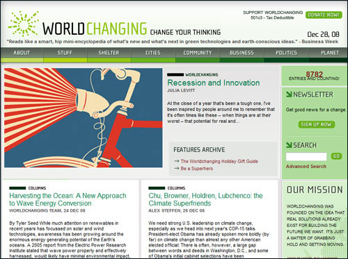 'WORLDCHANGING.COM' 