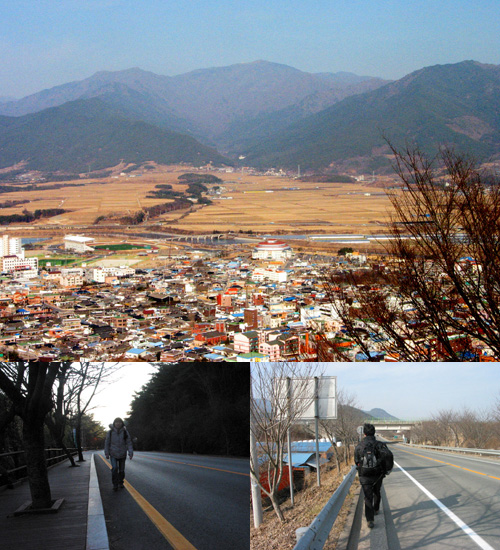 인적 드문 구례 거리  뚜렷한 목적지가 있는 것도 아니요, 그저 내가 발 딛고 서있는 이 땅이 시키는 대로, 길이 나와 주는 대로 걸으면서 구례가 품어내는 향기를 몸과 마음에 가득 담을 수 있었다. 
