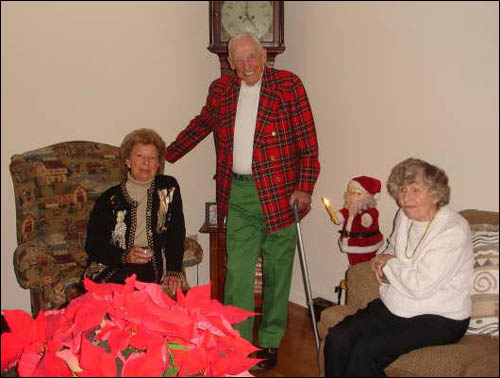 지난 크리스마스 파티 때 블레인은 이웃들과 가시 클럽 멤버들을 집으로 초대했다. 
