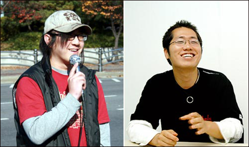 한국의 보수 기독교는 양심에 따른 병역 거부와 대체 복무제 도입을 반대하고 있다. 하지만 2005년부터 기독교 신앙을 바탕으로 병역을 거부하는 젊은이들이 생기고 있다. 왼쪽은 권순욱 씨, 오른쪽은 경수 씨.