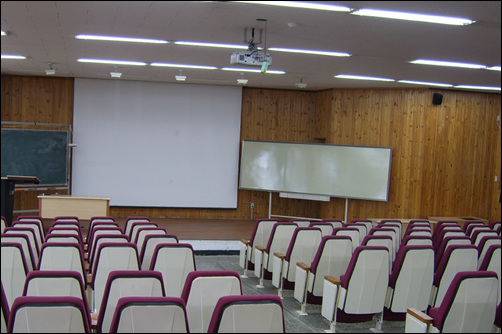 시간강사들의 주 수업 공간인 한 지방대학의 교양과목 강의실