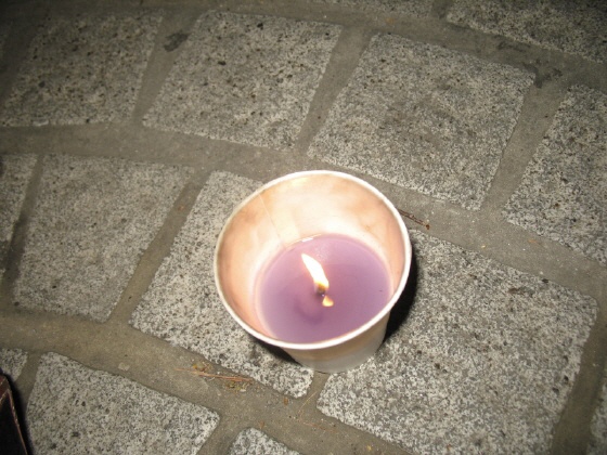  MBC 신경민 앵커 교체 항의 촛불 
