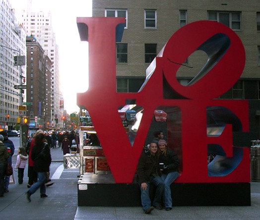Robert Indiana's LOVE statue