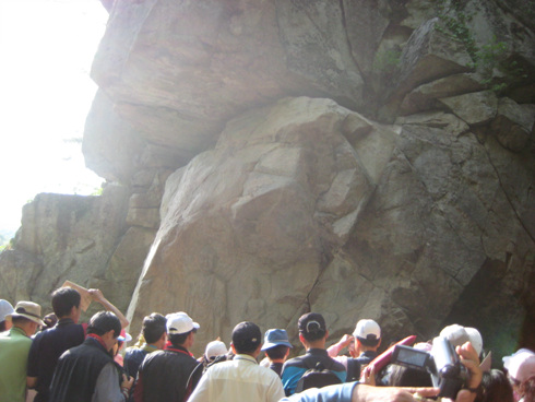 서산마애삼존불 서산마애삼존불