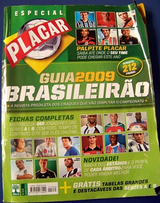  브라질 축구잡지 'PLACAR' 특별판 표지