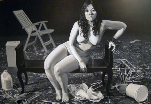 '베드 카우치 4' 캔버스에 아크릴릭 300×210cm 2008