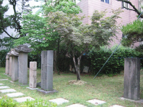 조선시대 비석들