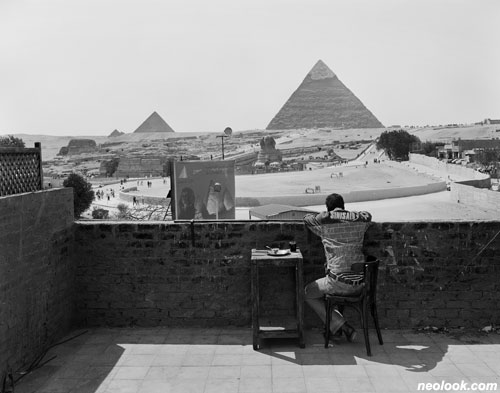 윤수연_tourist 1, Giza, Egypt_아카이벌 피그먼트 프린트_54×64cm_2009 