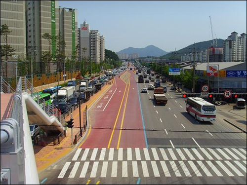 BRT사업 안양 중앙로축 석수시계 구간