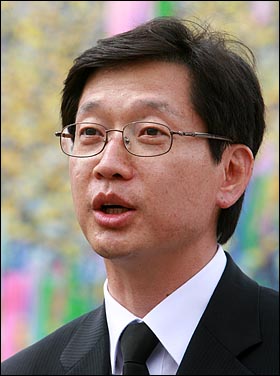 김경수 봉하재단 사무국장. 
