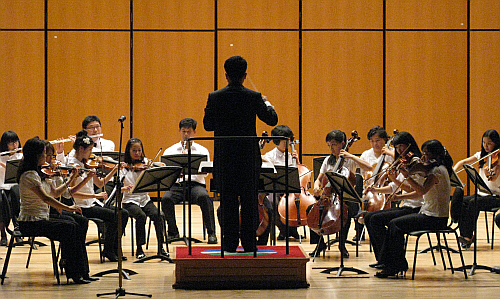음성 체임버 오케스트라가 20일 오후 음성문화예술회관에서 정기연주회를 가졌다.