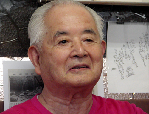 명성황후 시해사건에 가담한 범인의 후손인 가와노 다쓰미(河野龍巳, 87)씨