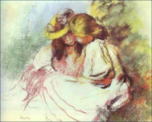 1883, Pastel on paper, Private collection, Germany