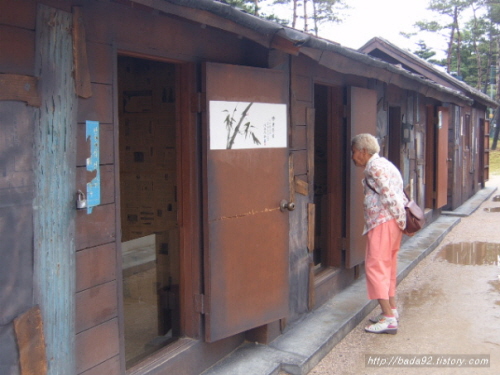 시립박물관에 설치된 옛 청호동 실향민촌