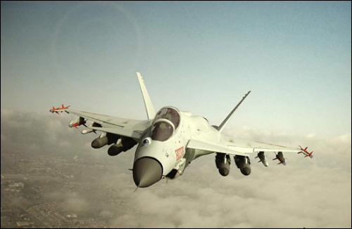 '젠 10' 전투기는 작전반경 900km로 한국 공군이 보유한 KF-16급의 전투 능력을 가진 것으로 추정되고 있다.