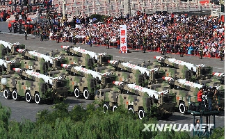 급격히 현대화된 중국군대 장비