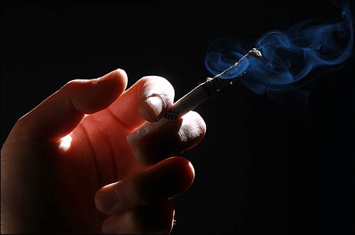'어린이 흡연'이 사회적 문제도 대두되고 있다. 오마이뉴스 자료사진