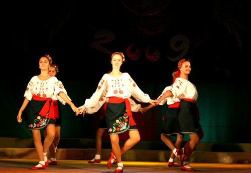 개회사가 시작되기 전 개막을 알리는 오픈 공연은 우크라이나 공연단의 찬조 무대로 장식되었다.