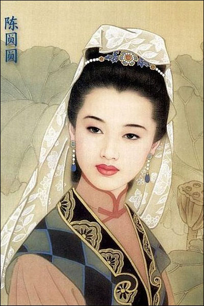 중국 역사를 뒤바꾼 여인으로 평가되는 진원원. 중국 역사상 가장 유명한 명기다.