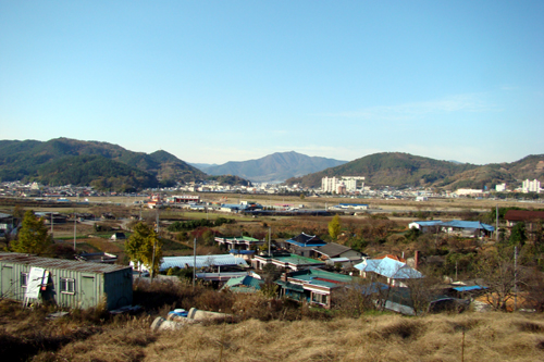  전남 보성군 벌교읍 전경.