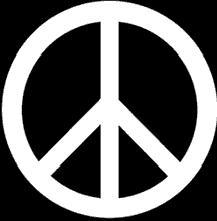 평화를 상징하는 피스 마크
