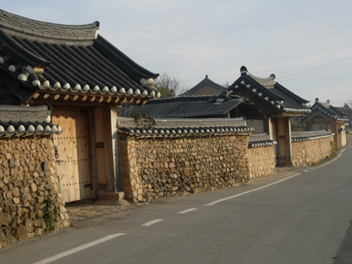 함평 제일의 민박촌 상모행복마을.