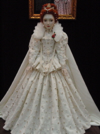 2009 서울인형전시회에 진열된 엘리자베스 1세 인형