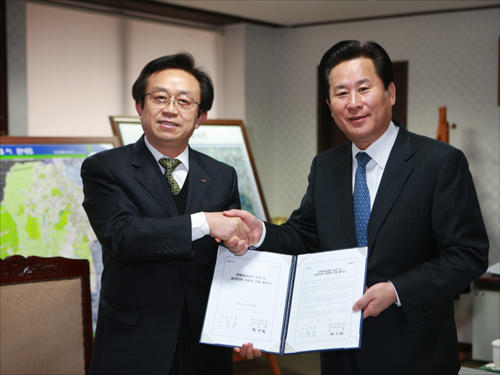 군포시와 한국전력공사의 지중화사업 협약