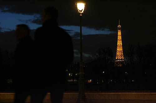 창간10주년을 맞아 오마이뉴스가 준비한 특별기획 '<유러피언 드림>의 현장을 가다' 그 첫번째 기획으로 프랑스에 파견된 특별취재팀이 머물고 있는 파리시내에서 바라본 에펠탑.