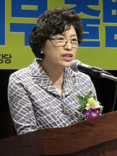 김문자 보건의료노조 국립중앙의료원지부장