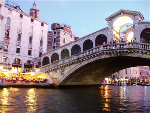베네치아에서 가장 번화한 곳. 